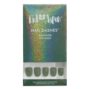 RED ASPEN NAIL DASHES- Kiss Me Quick, Quinny (short square)