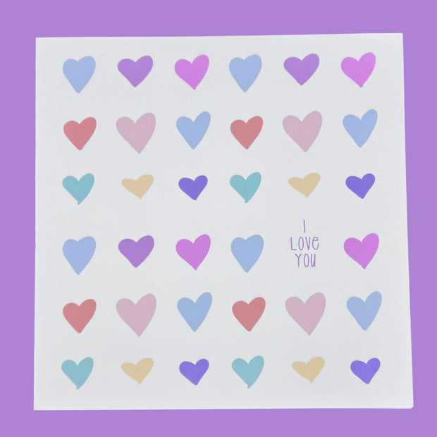 GREETING CARD by Brandy Bell ||  Hand-drawn & printed in the USA - I Love You